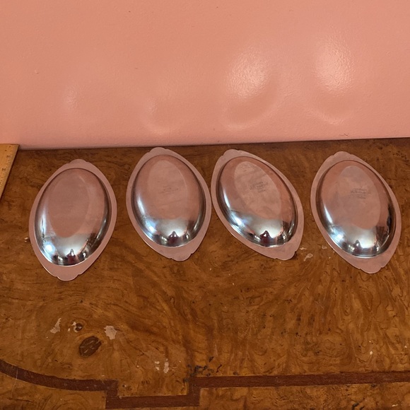 Adcraft  India Au Gratin Oval  8 Oz, Serving Dish Model# OAG-8 Stainless Steel - Picture 2 of 14